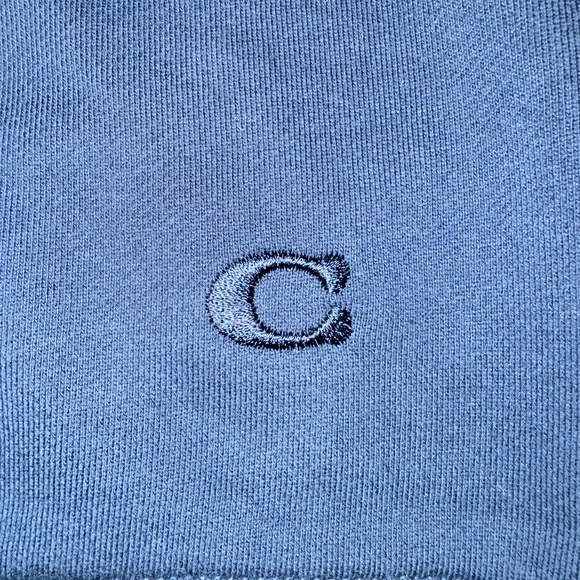 NWOT Coach Basic Blue Women’s Trendy Crewneck Size XXL PTP 30 Oversized Casual - Picture 4 of 10